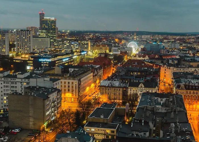 아파트 Kairos - Zabrska 15 - Darmowy Podziemny Parking, Klimatyzacja 카토비체